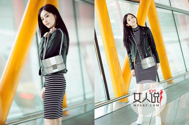 古力娜扎机场照片 张翰就好这口郑爽该学学了