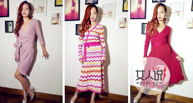 斩男连衣裙搭配图片 男人眼中的女神连衣裙原来是这些