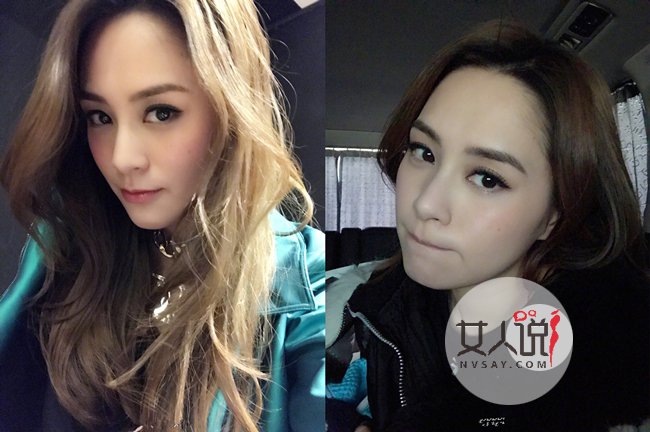 阿娇微博晒照五官精致 36岁阿娇热恋期像18岁少女