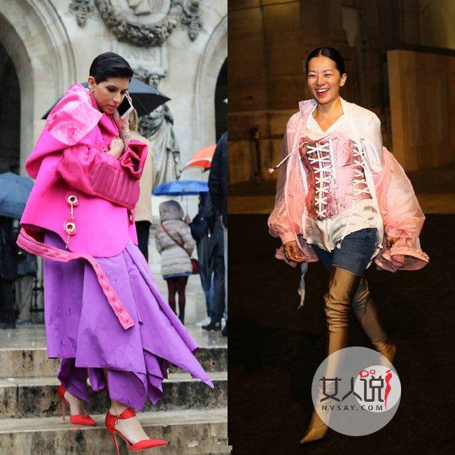 2017秀场内外街拍合集 奚梦瑶刘雯街拍风尚谁与争锋