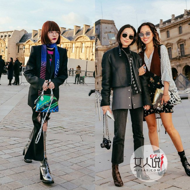 2017秀场内外街拍合集 奚梦瑶刘雯街拍风尚谁与争锋