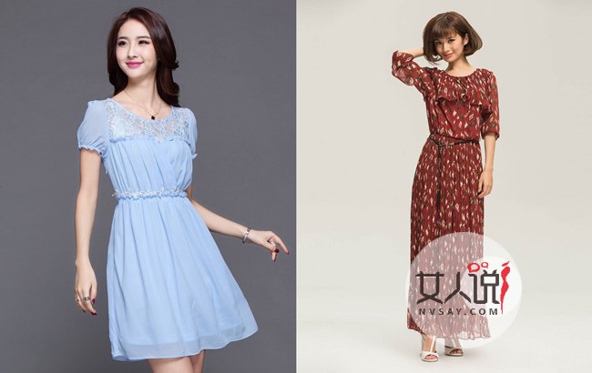 雪纺连衣裙是不是有弹性 裙子这样穿每天都有新花样