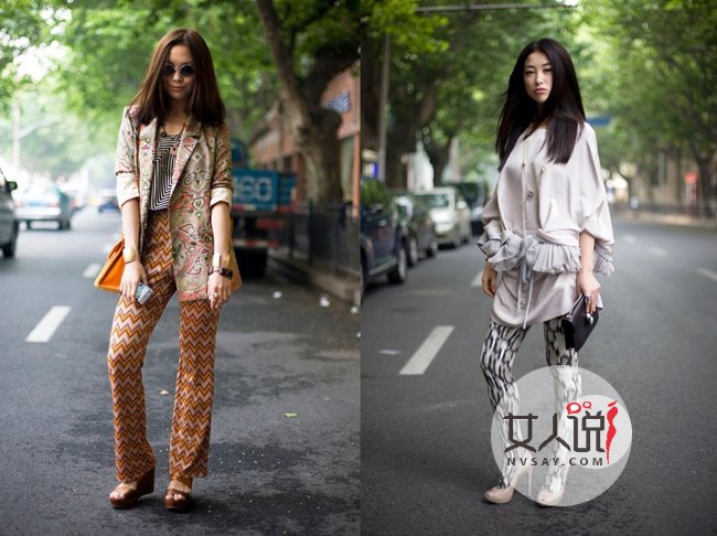 2017最新上海街拍美女照片 细扒上海潮人街拍