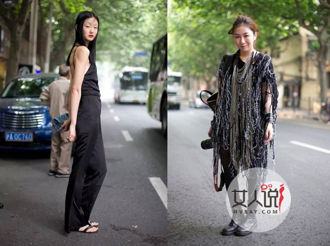 2017最新上海街拍美女照片 细扒上海潮人街拍