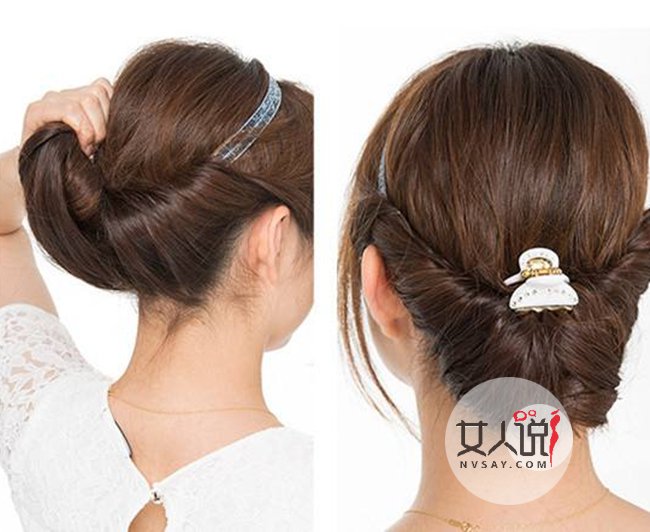 最简单的盘头方法 女生必备重要场合的打扮法则