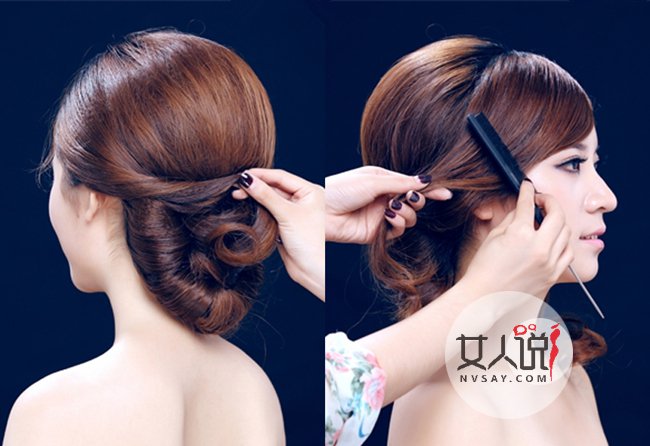 韩式新娘发型步骤图解 干货!简单6步打造婚纱礼服发型