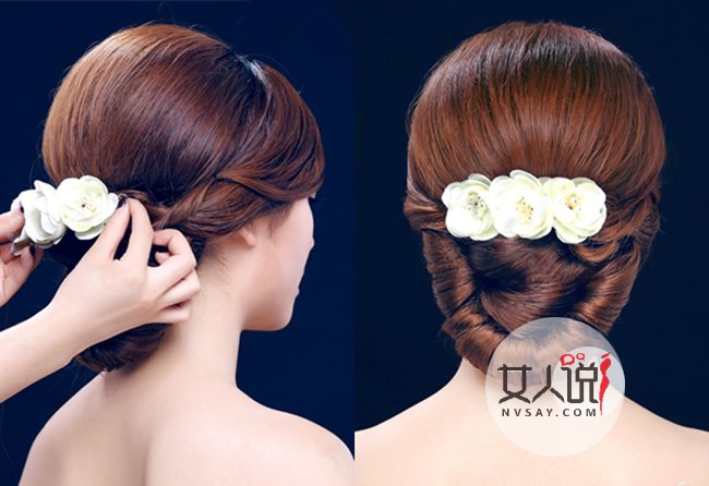 韩式新娘发型步骤图解 干货!简单6步打造婚纱礼服发型