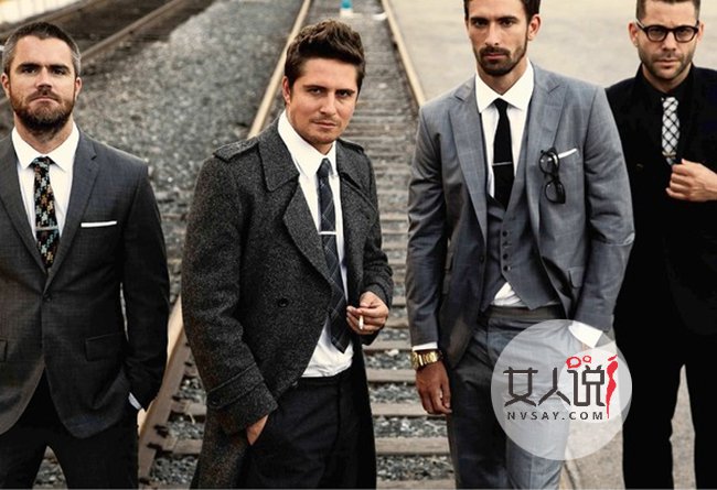 领带夹使用方法 成功男人必学！一秒看懂