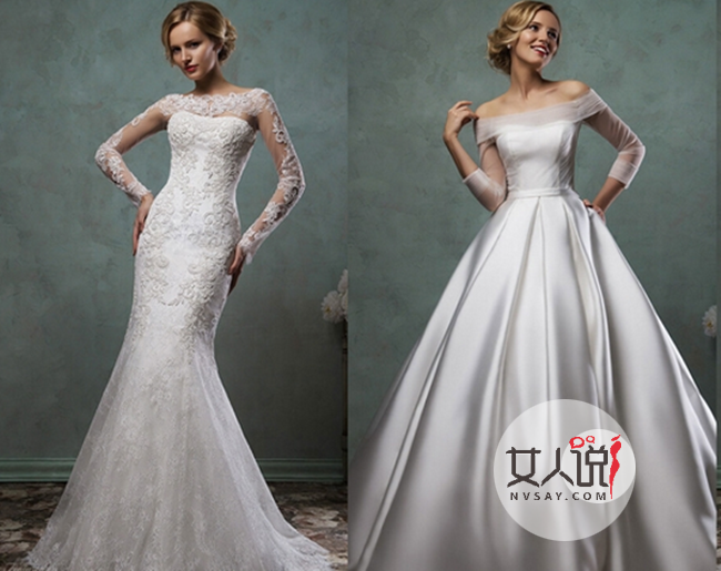 胸小怎么穿婚纱 平胸推荐选这些婚纱款式好看显胸大