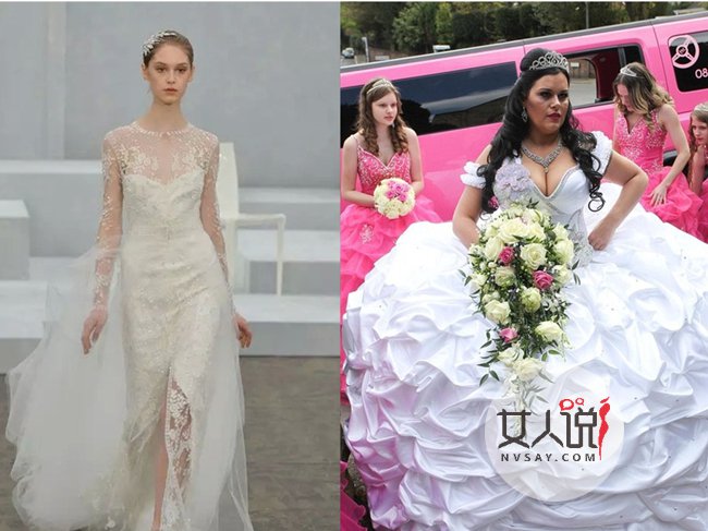 胸小怎么穿婚纱 平胸推荐选这些婚纱款式好看显胸大