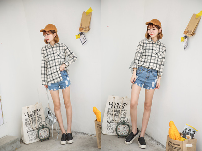 膝盖破洞牛仔裤怎么剪 动起刀来！小编教你剪出有型破洞裤