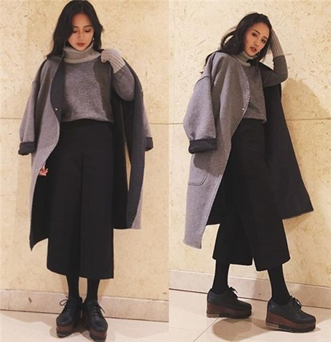 阔腿裤怎么穿好看 秋冬阔腿裤搭配技巧显高显瘦就这么简单