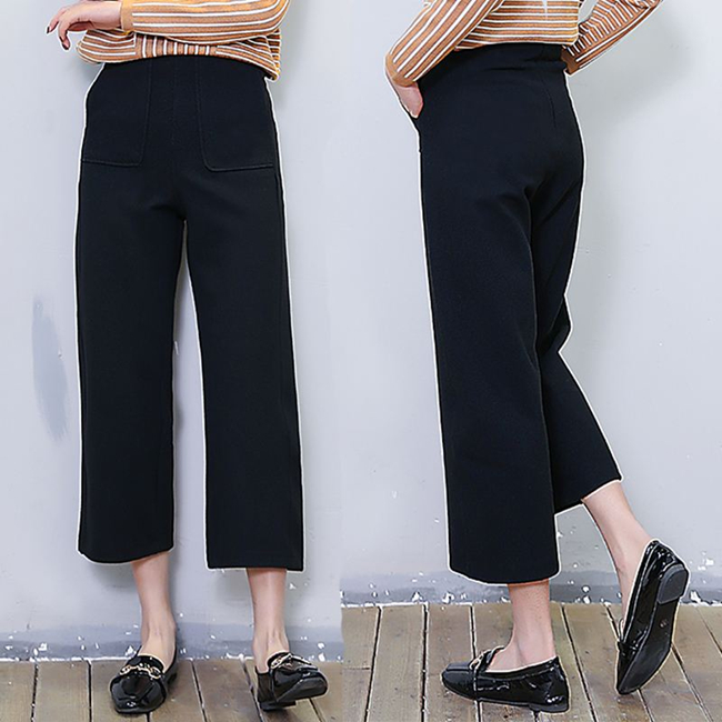 阔腿裤怎么穿好看 秋冬阔腿裤搭配技巧显高显瘦就这么简单