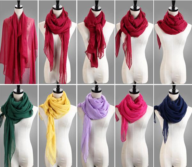 围巾的各种围法 冬天必备的凹造型法宝让你穿衣加分