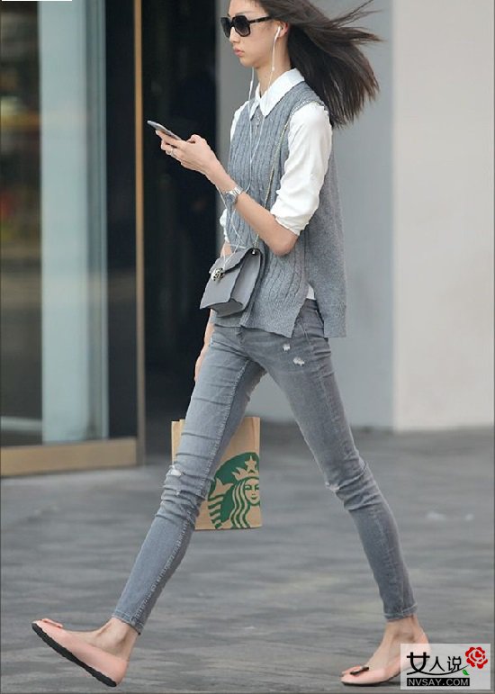 街拍长腿美女养眼 大长腿与街拍的约定