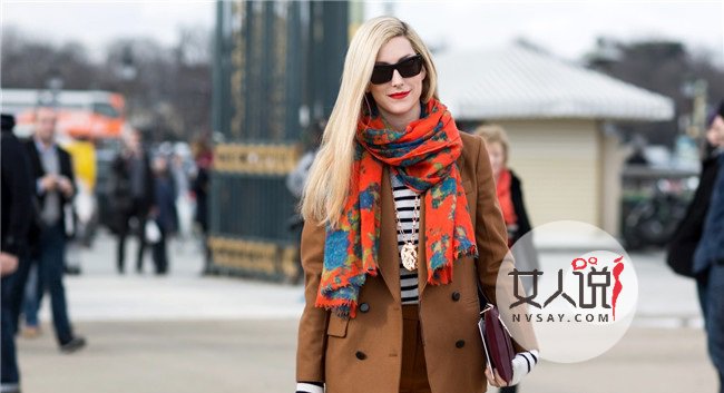 围巾的各种围法 围巾搭配大全