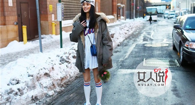 长筒袜搭配技巧 潮流搭配方程式