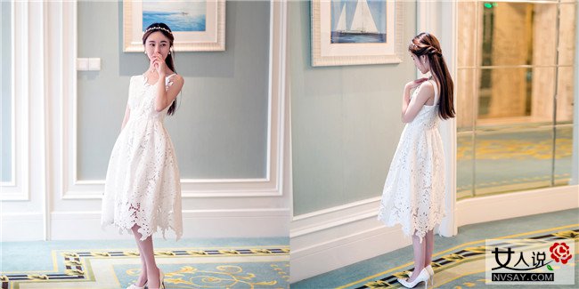 无袖连衣裙 一套精美的连衣裙就能穿出精美绝伦的时尚感