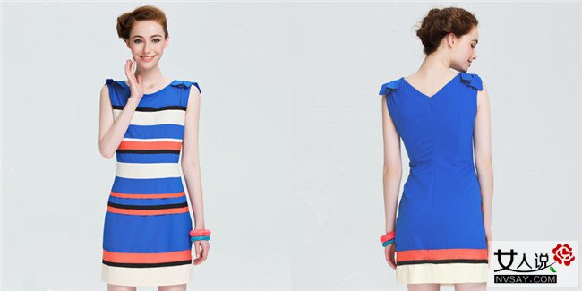 无袖连衣裙 一套精美的连衣裙就能穿出精美绝伦的时尚感