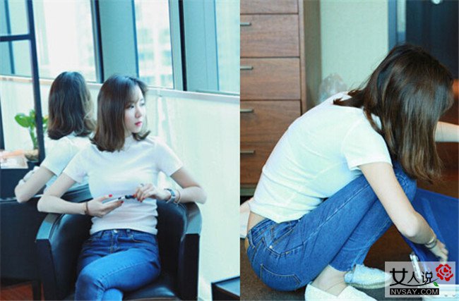 女款白色上衣 穿上白色上衣能让您在大街上成为群众焦点