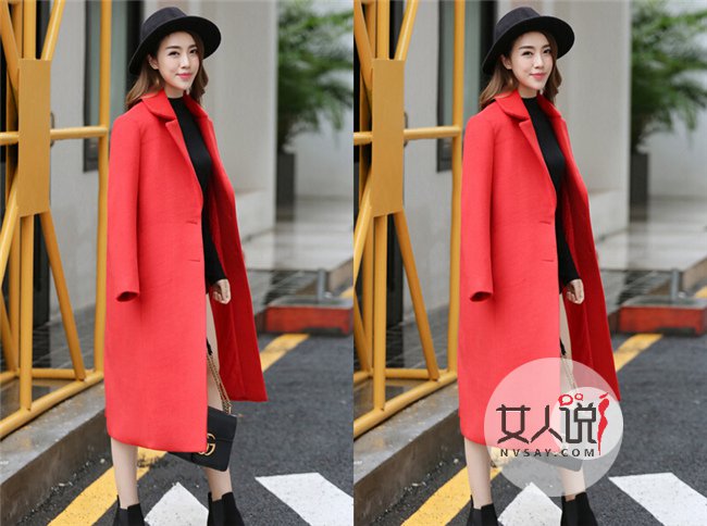 长款大衣街拍 女神情有独钟的长款大衣你也可以来试试噢