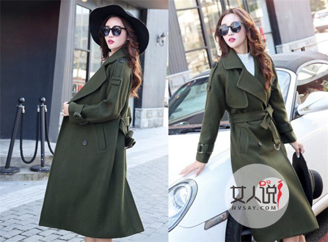 长款大衣街拍 女神情有独钟的长款大衣你也可以来试试噢