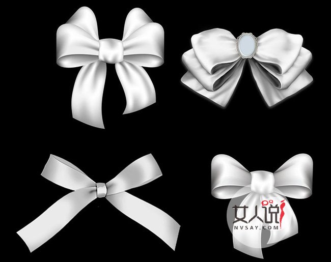 蝴蝶结几种系法的图解 两种蝴蝶结系法想学的就进来