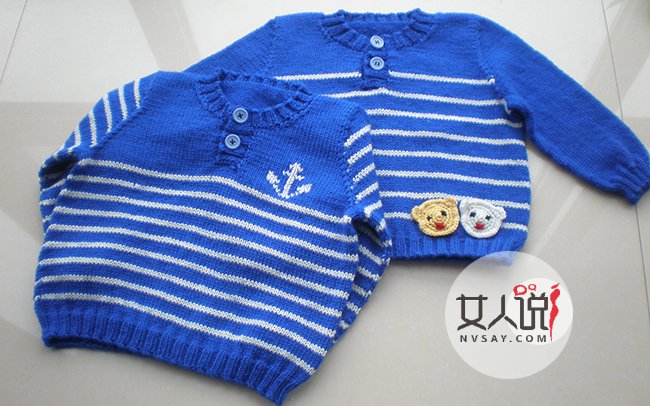 婴儿毛衣编织款式图片 0-2岁超可爱小婴儿毛衣编织款式大全