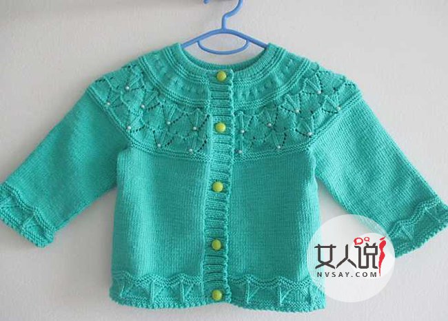 婴儿毛衣编织款式图片 0-2岁超可爱小婴儿毛衣编织款式大全