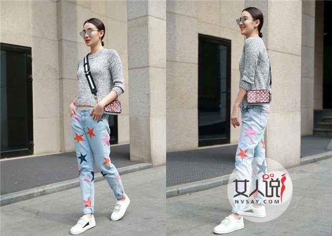 女士牛仔裤街拍 小编推荐4条新款女士牛仔裤拿走不谢喔