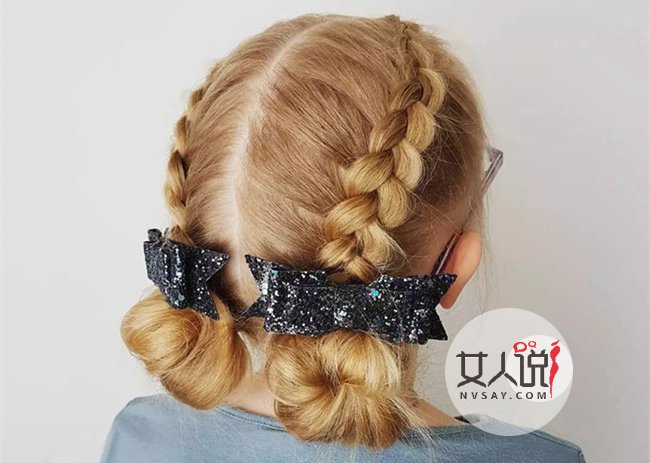 女童发型绑扎方法 6种扎法让宝贝的发型每天都有新鲜感