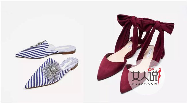 尖头小平底鞋 今年尖头小平底鞋好看爆了！高跟鞋ByeBye咯