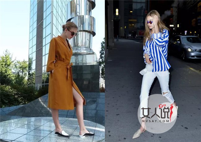 尖头小平底鞋 今年尖头小平底鞋好看爆了!高跟鞋ByeBye咯