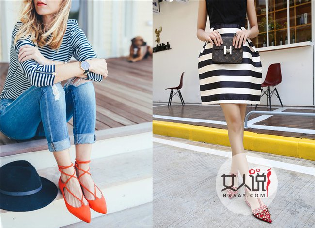 尖头小平底鞋 今年尖头小平底鞋好看爆了!高跟鞋ByeBye咯