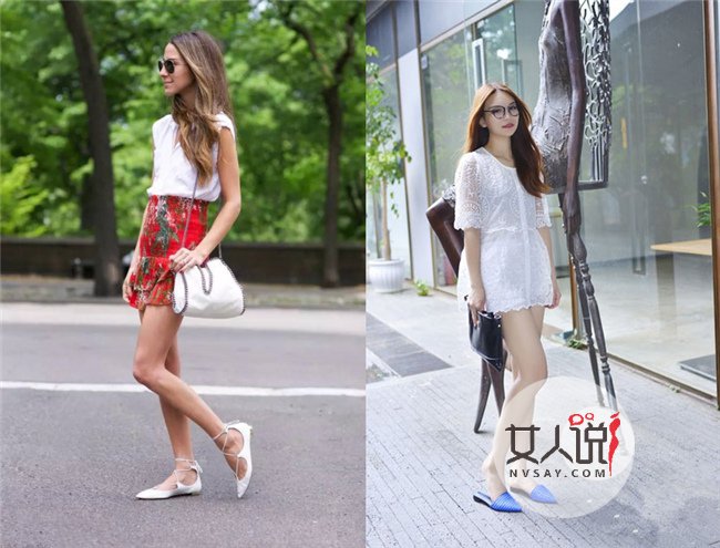 尖头小平底鞋 今年尖头小平底鞋好看爆了!高跟鞋ByeBye咯