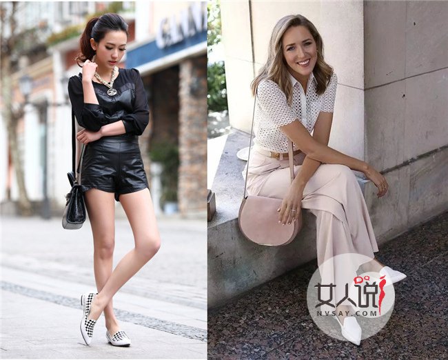 尖头小平底鞋 今年尖头小平底鞋好看爆了!高跟鞋ByeBye咯