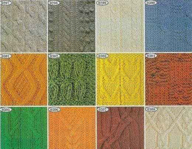 毛衣编织花样5000图解 让你大开眼界的时刻来啦