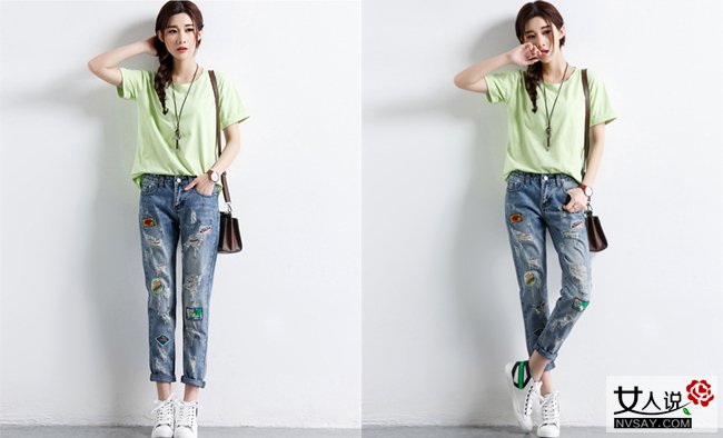 今年流行什么牛仔裤 时髦一族必备的牛仔裤来看看你有吗