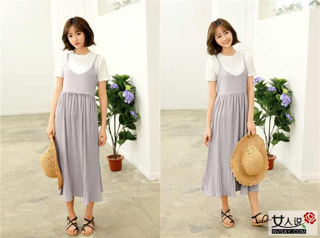 手臂粗穿衣搭配的图片 这么穿不仅能遮肉还能凸显迷人气质