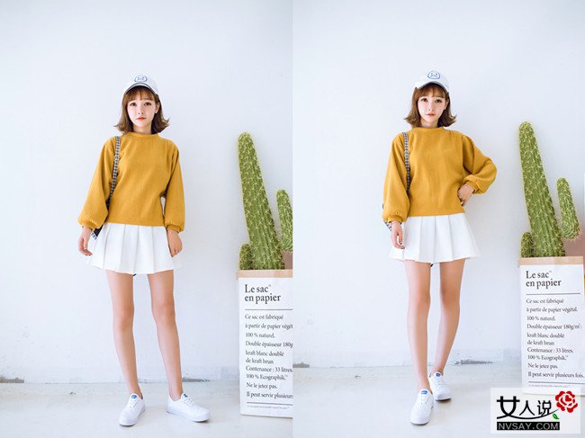 卫衣搭配裙子 赶紧戳进来看看四种穿法让你亮瞎路人眼