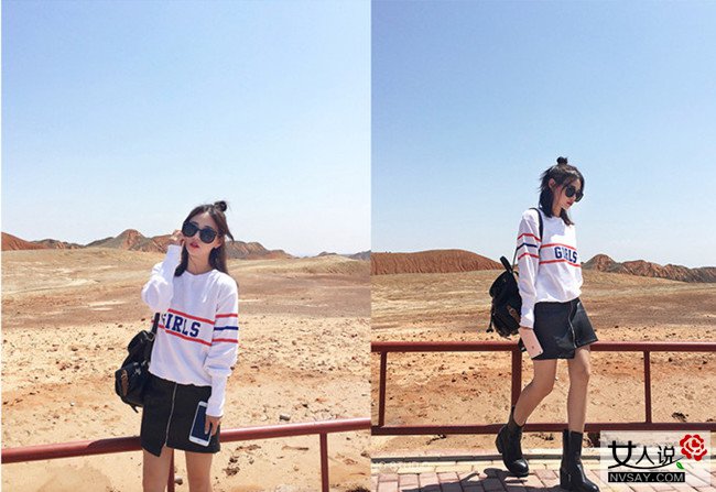 卫衣搭配裙子 赶紧戳进来看看四种穿法让你亮瞎路人眼