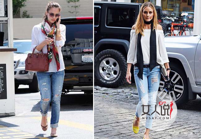 防晒丝巾的系法 小丝巾大用法妙搭让你衣品颜值up不停