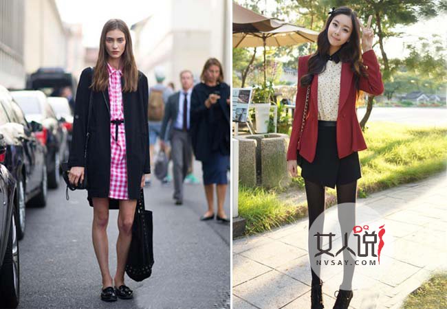 2017西装外套搭配 人手一件潮搭小西装跳脱常规大颠覆