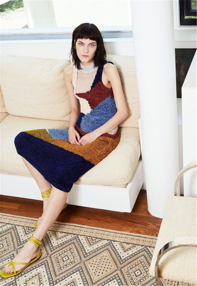 针织裙显胖吗 一条秋冬针织裙穿出又瘦又美风格