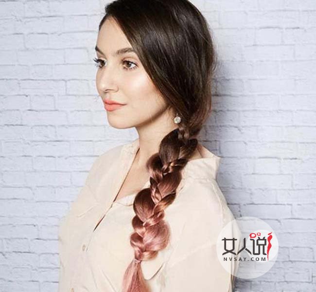 长直发怎么扎好看 这一款长直发扎法妥妥小清新