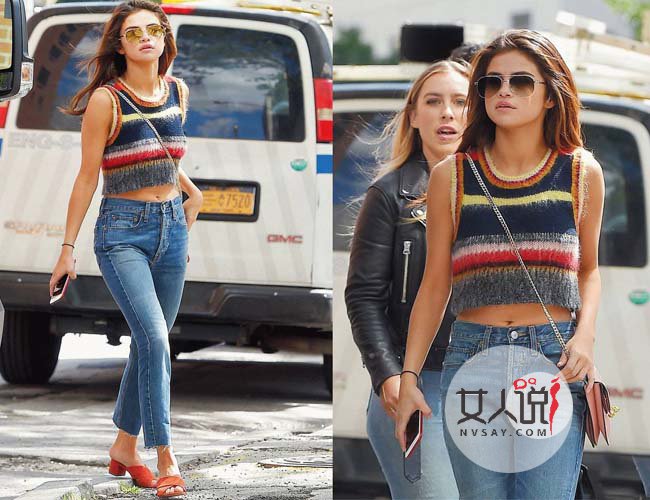 夏日清凉小背心 细带宽带任意凹出透气露肉一夏