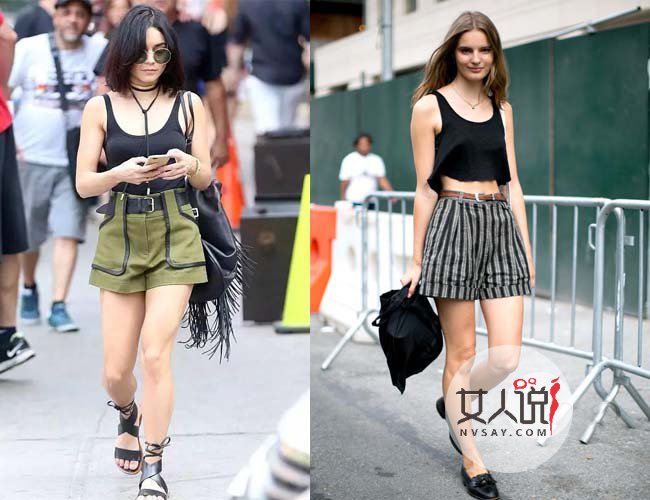 夏日清凉小背心 细带宽带任意凹出透气露肉一夏