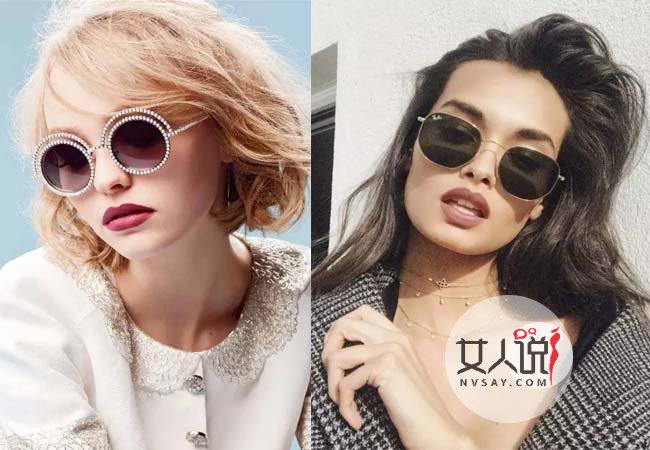 什么脸型适合什么墨镜 明星示范选墨镜防晒时尚不分离