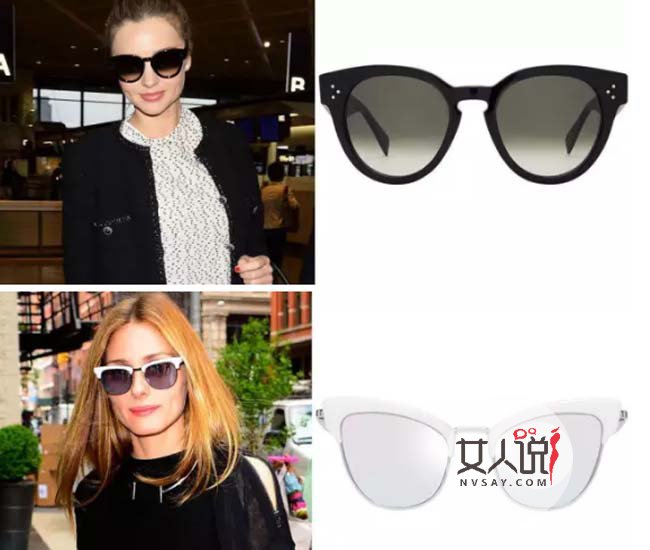 什么脸型适合什么墨镜 明星示范选墨镜防晒时尚不分离