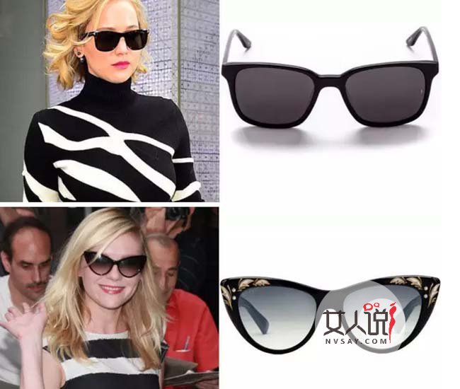 什么脸型适合什么墨镜 明星示范选墨镜防晒时尚不分离